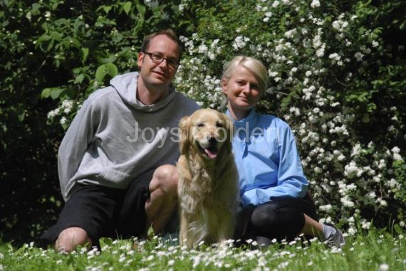 Jeannine und Jörg mit Joy